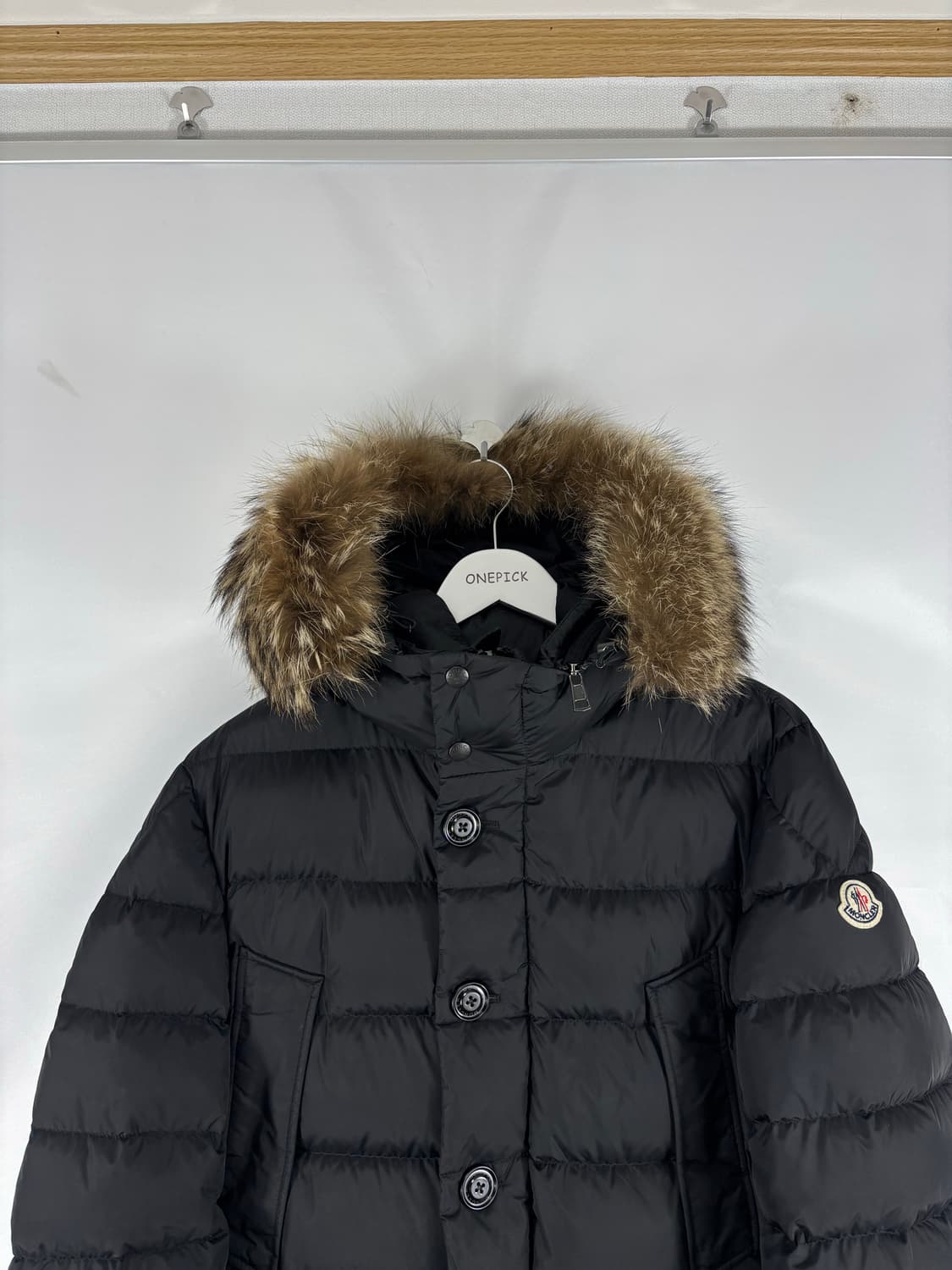 (크림판25년구매)23/24몽클레어 클루니 롱 다운 자켓  패딩 블랙 상품이미지2