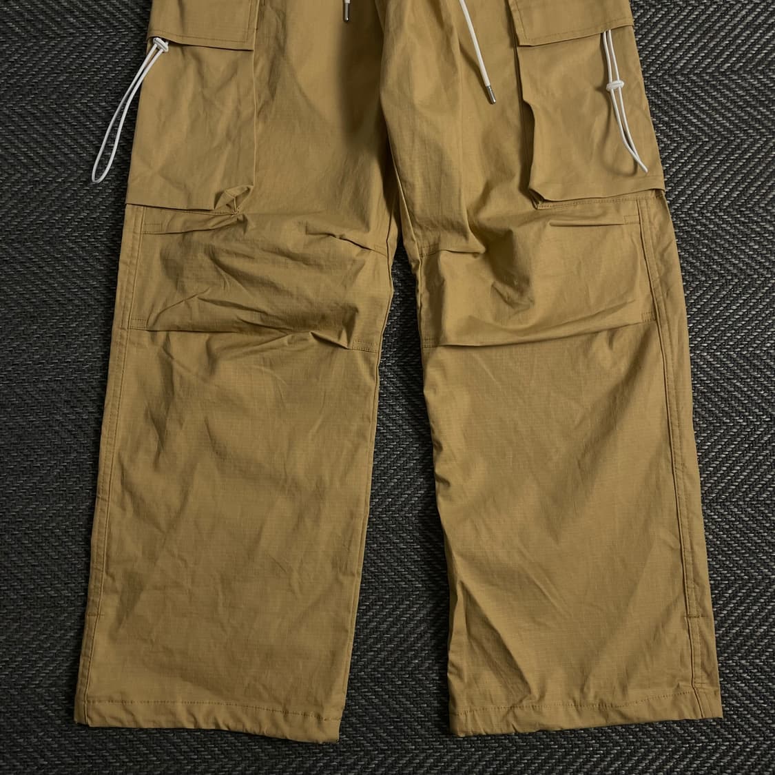 빈티지 카고 퍼티그 립스탑 스트링 팬츠o 3651 상품이미지2