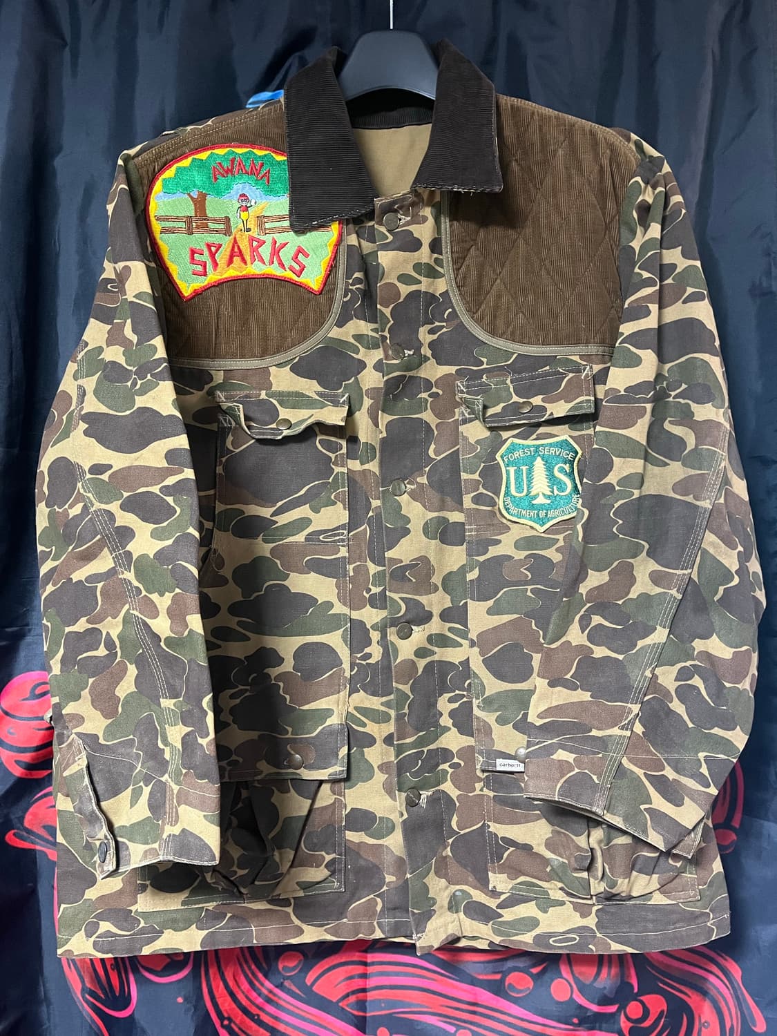 칼하트 덕카모 헌팅 자켓 상품이미지1