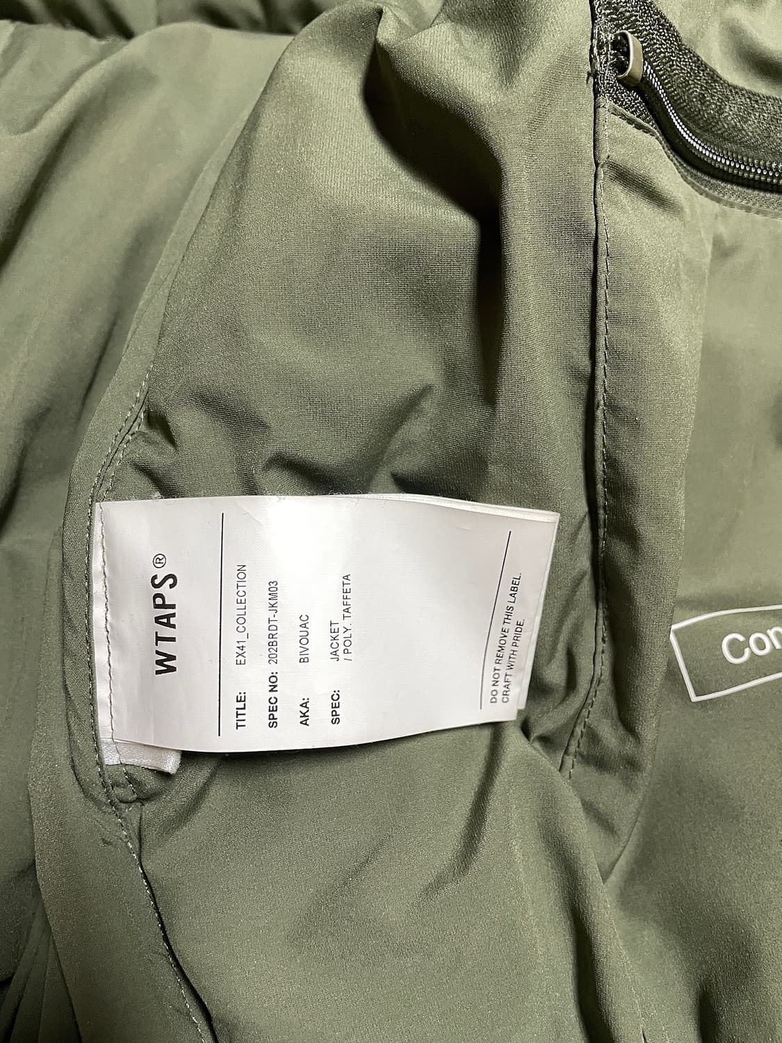 WTAPS 더블탭스 부비악 패딩 상품이미지3