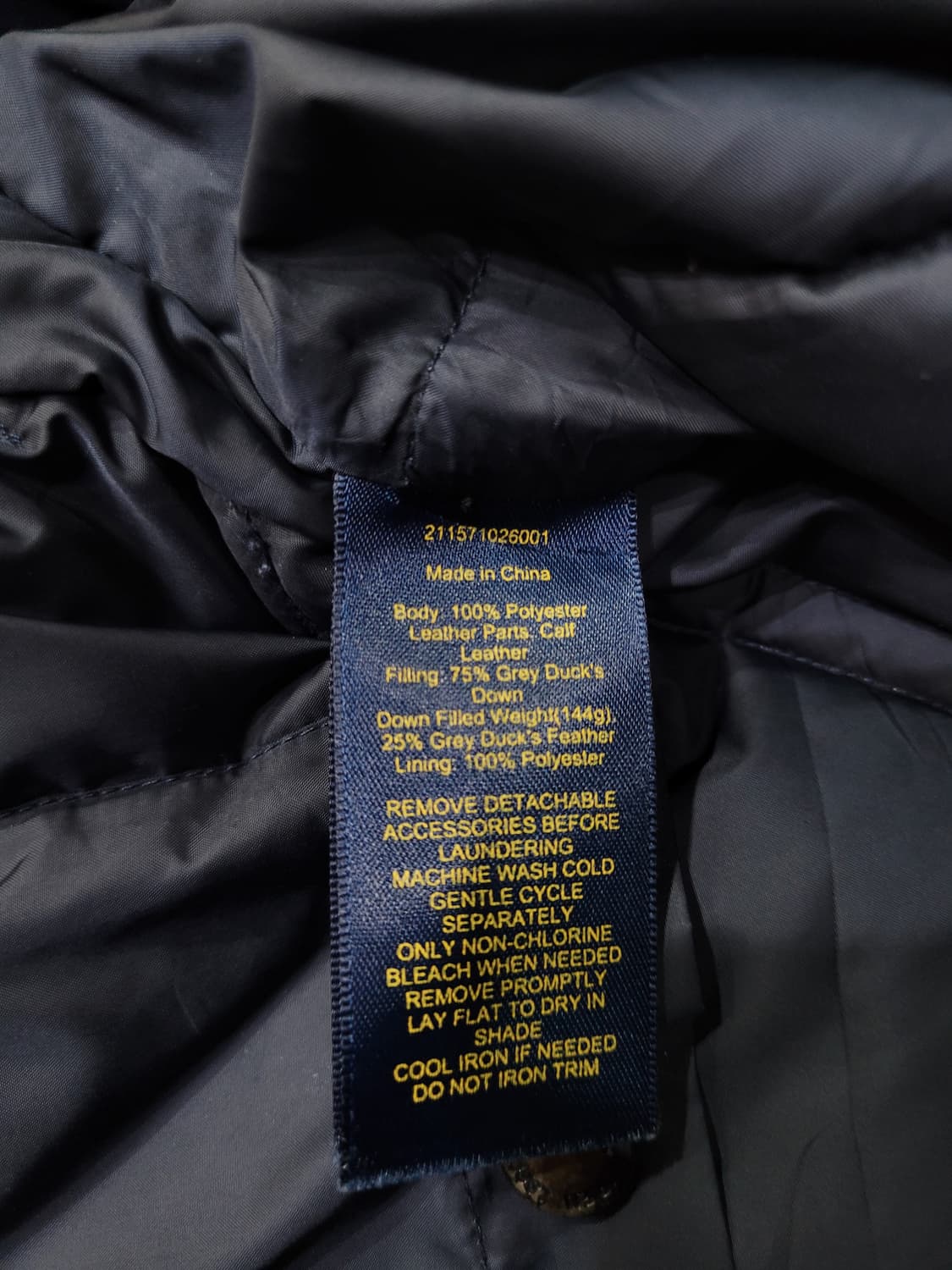 RALPH LAUREN 랄프로렌 다운 후드 패딩 베스트 상품이미지8