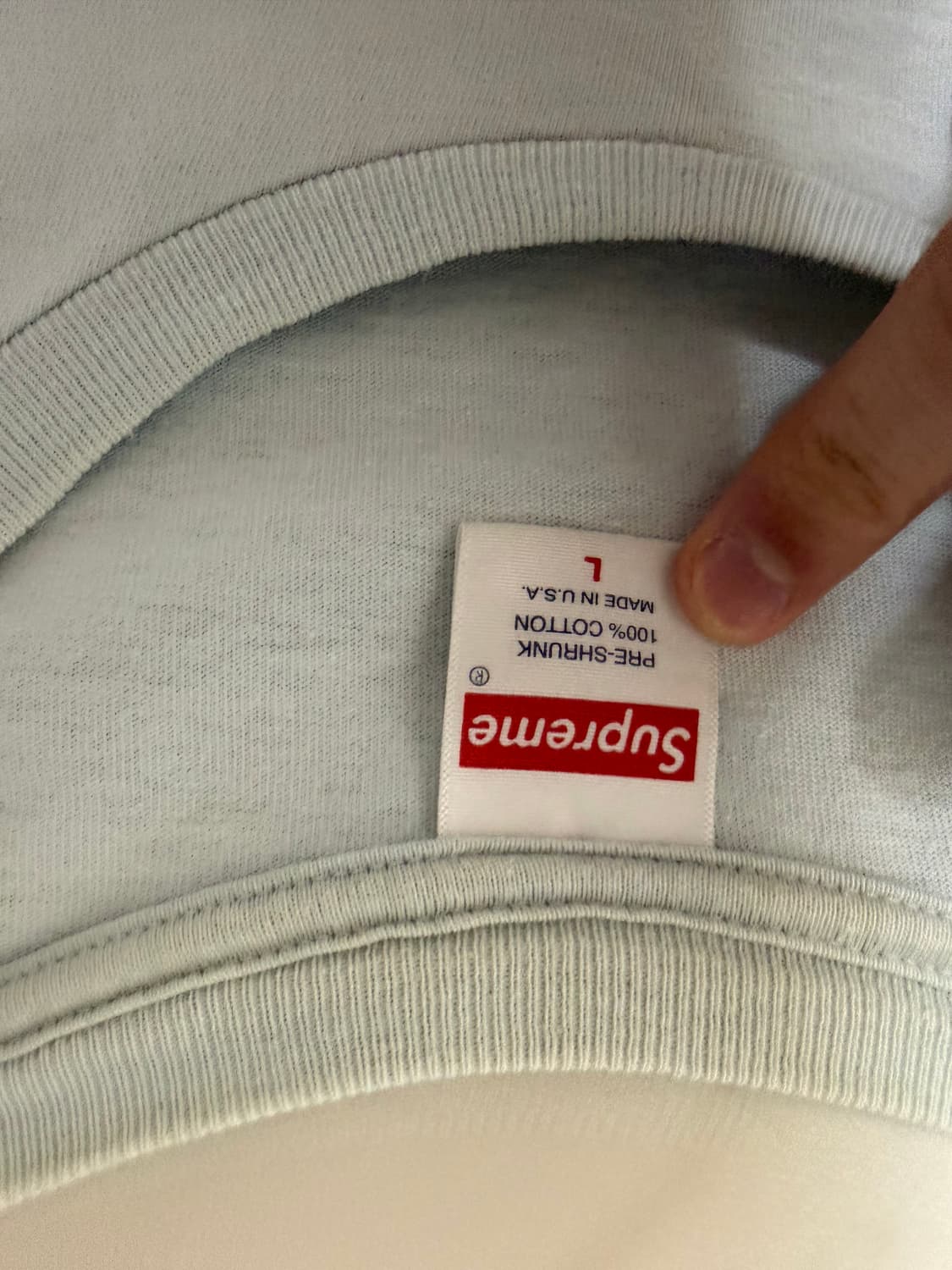 슈프림 민트 반팔 스누피 상품이미지2