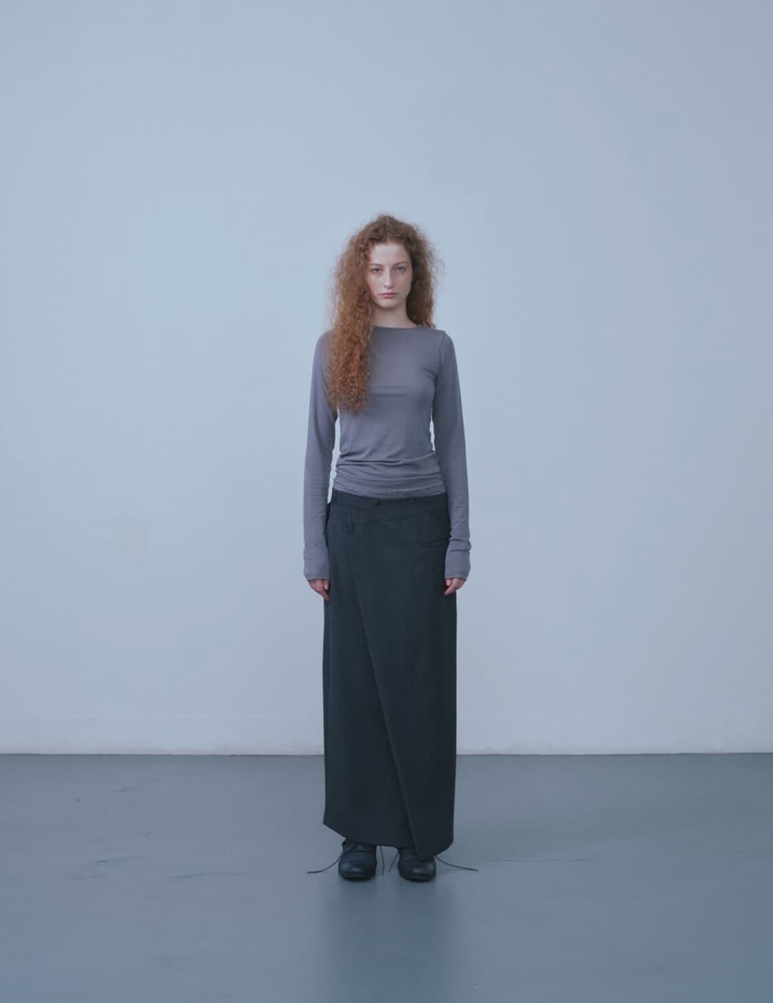 리포스 soft round t-shirt 긴팔 티셔츠  (1회착용) 상품이미지1