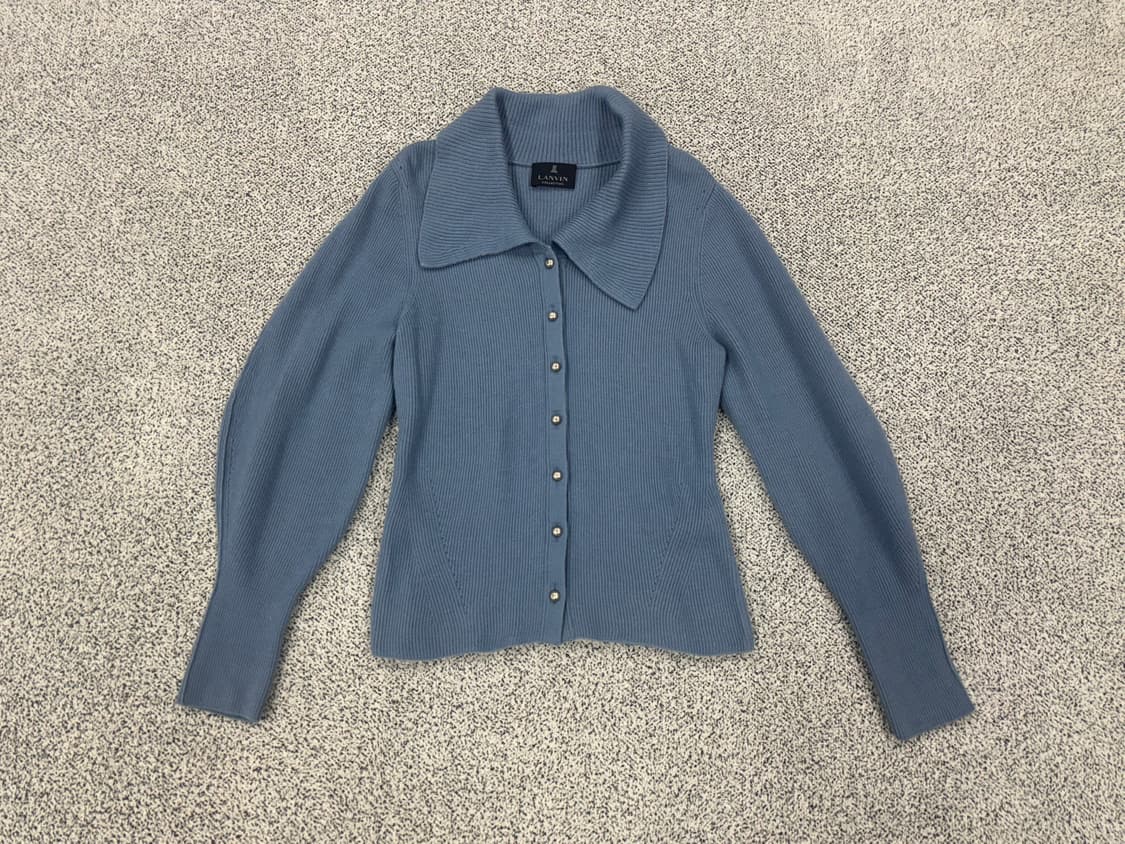 랑방 컬렉션 벌룬 케시미어혼방 가디건 상품이미지1