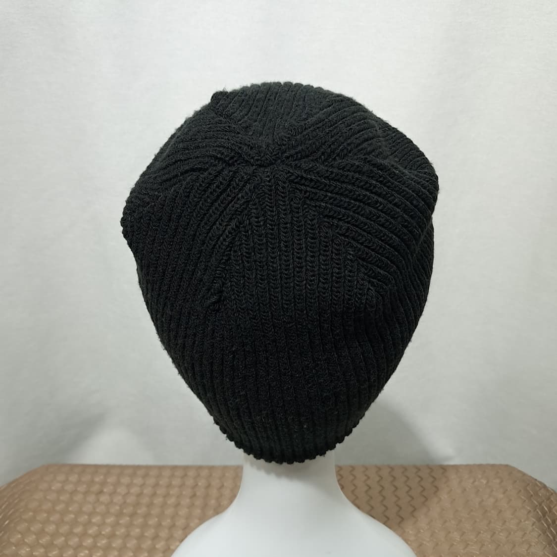 대만판 아디다스 블랙 골지 3-스트라이프 포인트 쇼티 비니 P2010 상품이미지5