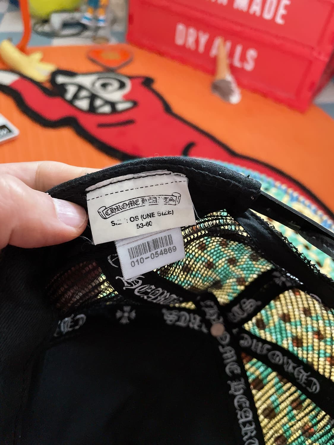 올드 크롬하츠 메쉬 캡 상품이미지8