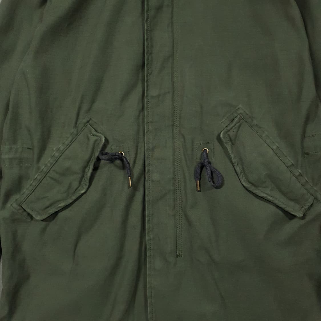 100) 스카치앤소다 피쉬테일 M65 야상 쉐르파 후드 자켓 파카 카키 상품이미지3