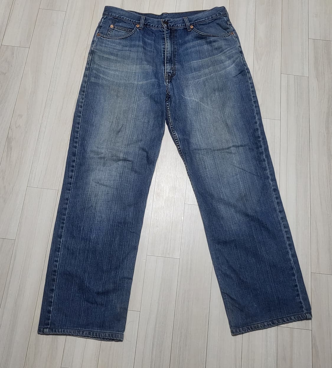 (34) 리바이스 오렌지탭 와이드 데님팬츠 levis 리바이스 청바지 상품이미지2