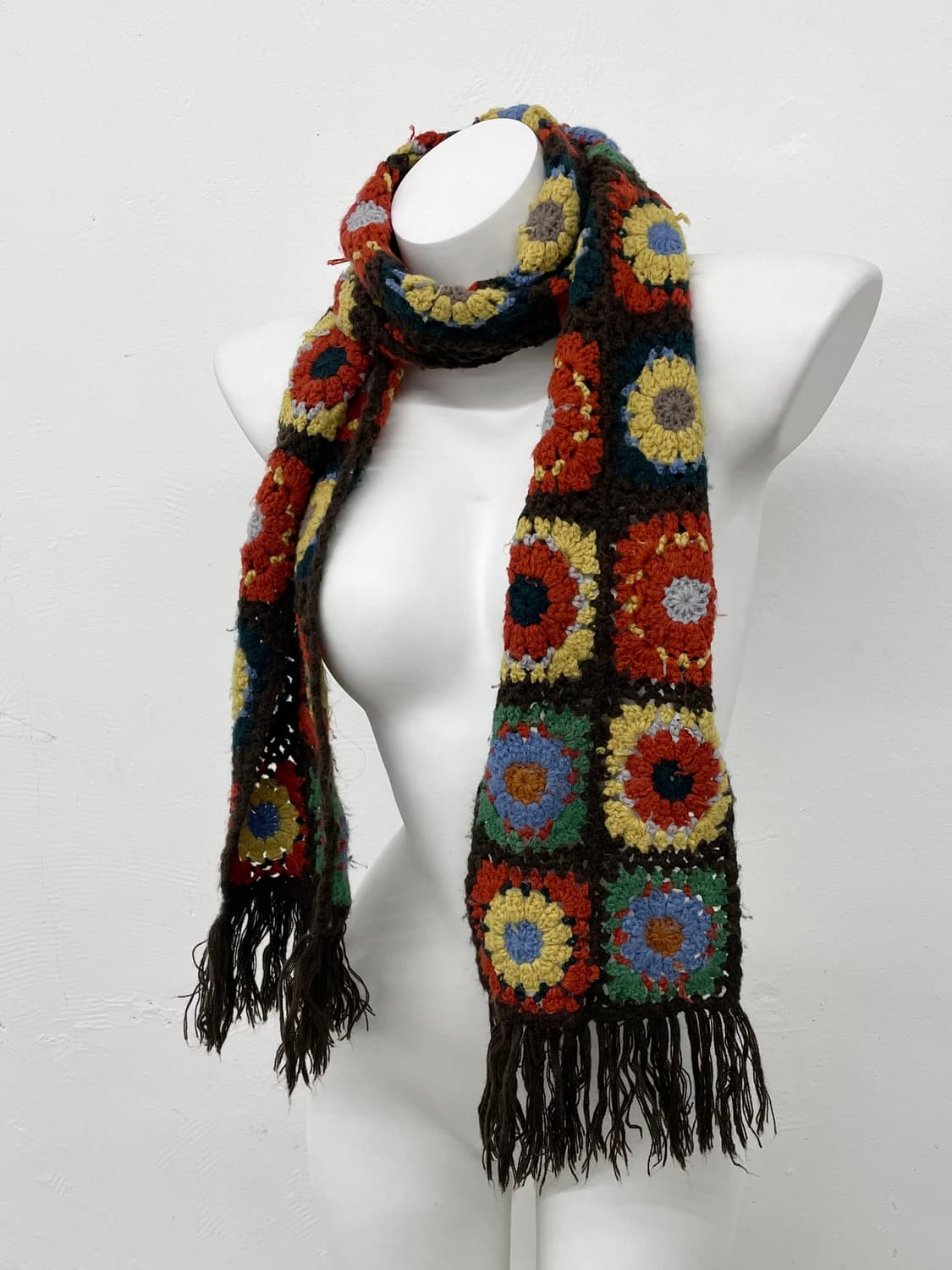 모리 하구미 크로셰 모티브 머플러  상품이미지2