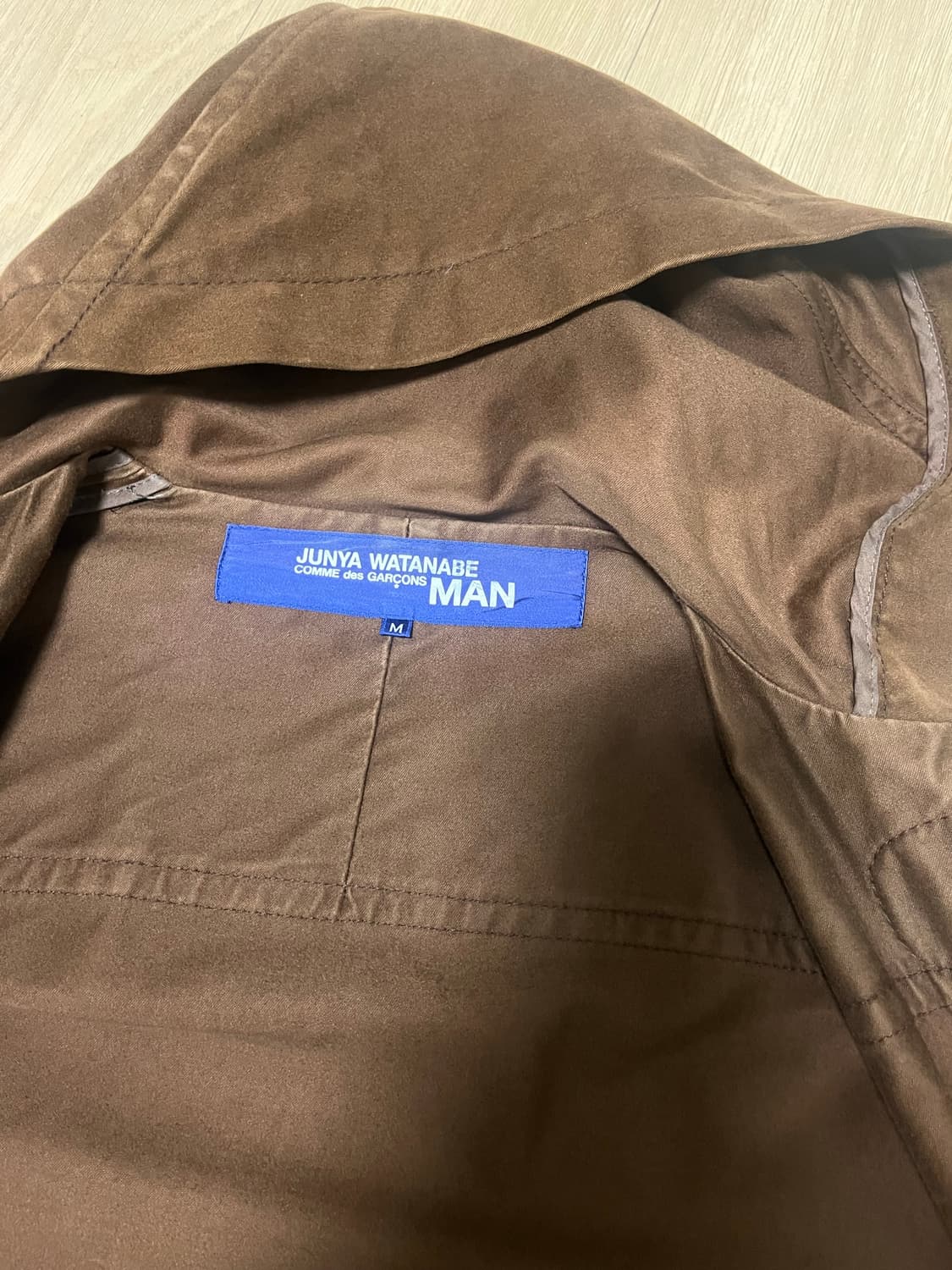 [M]준야와타나베 더플코트 브라운 상품이미지3