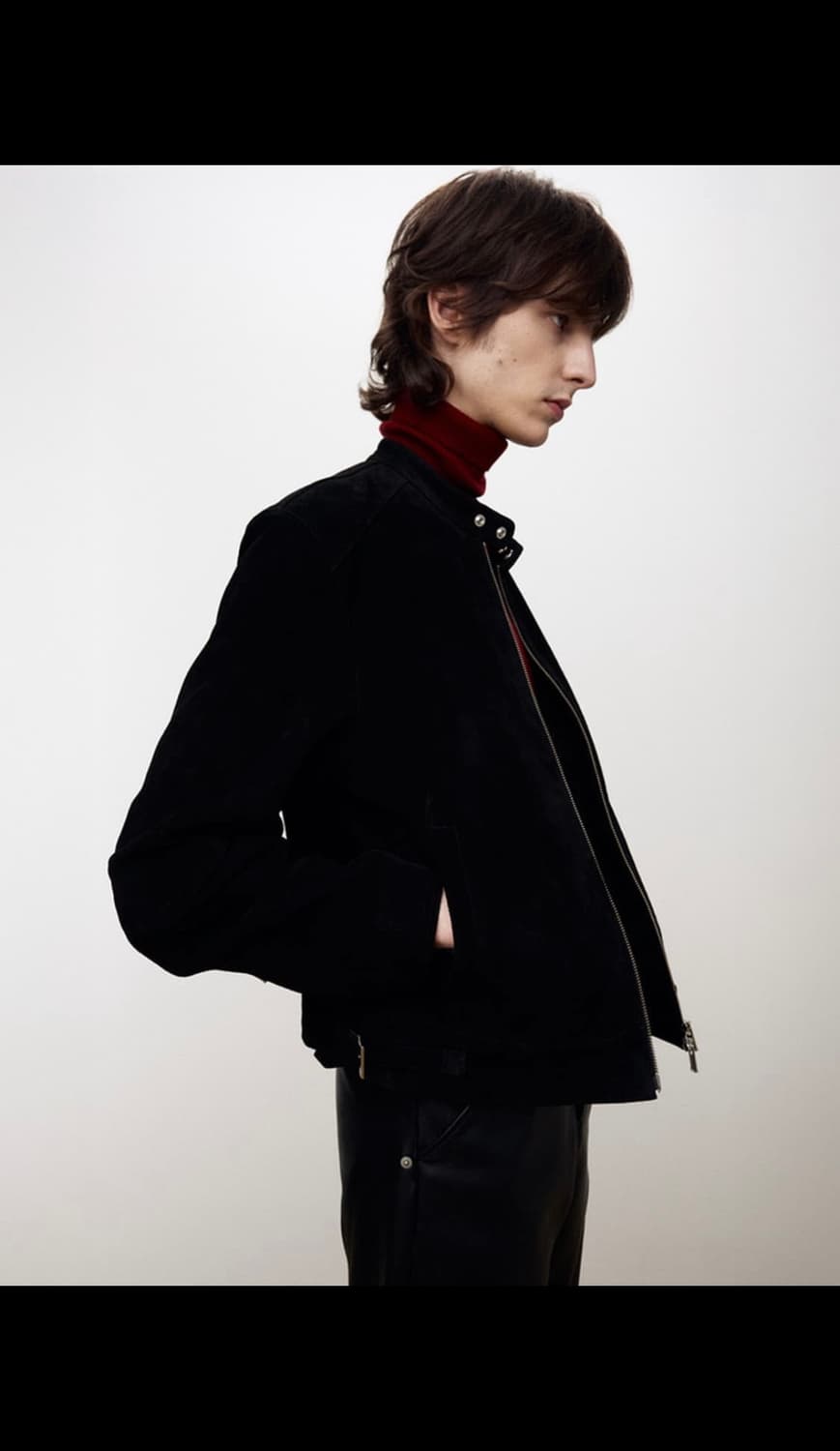 토니웩 스웨이드 레이서 자켓 상품이미지4