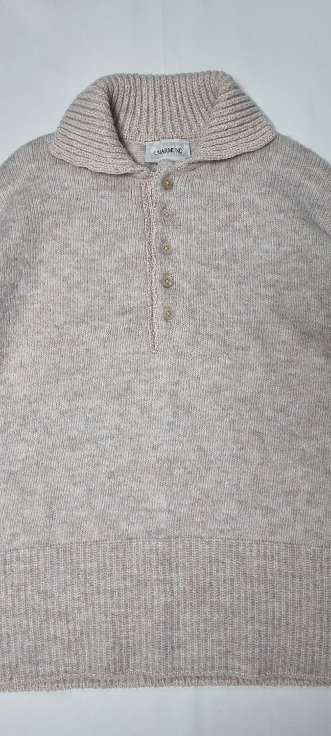 우마뭉 모헤어 셔닐 칼라 풀오버 니트 M _공용, 남성 상품이미지3