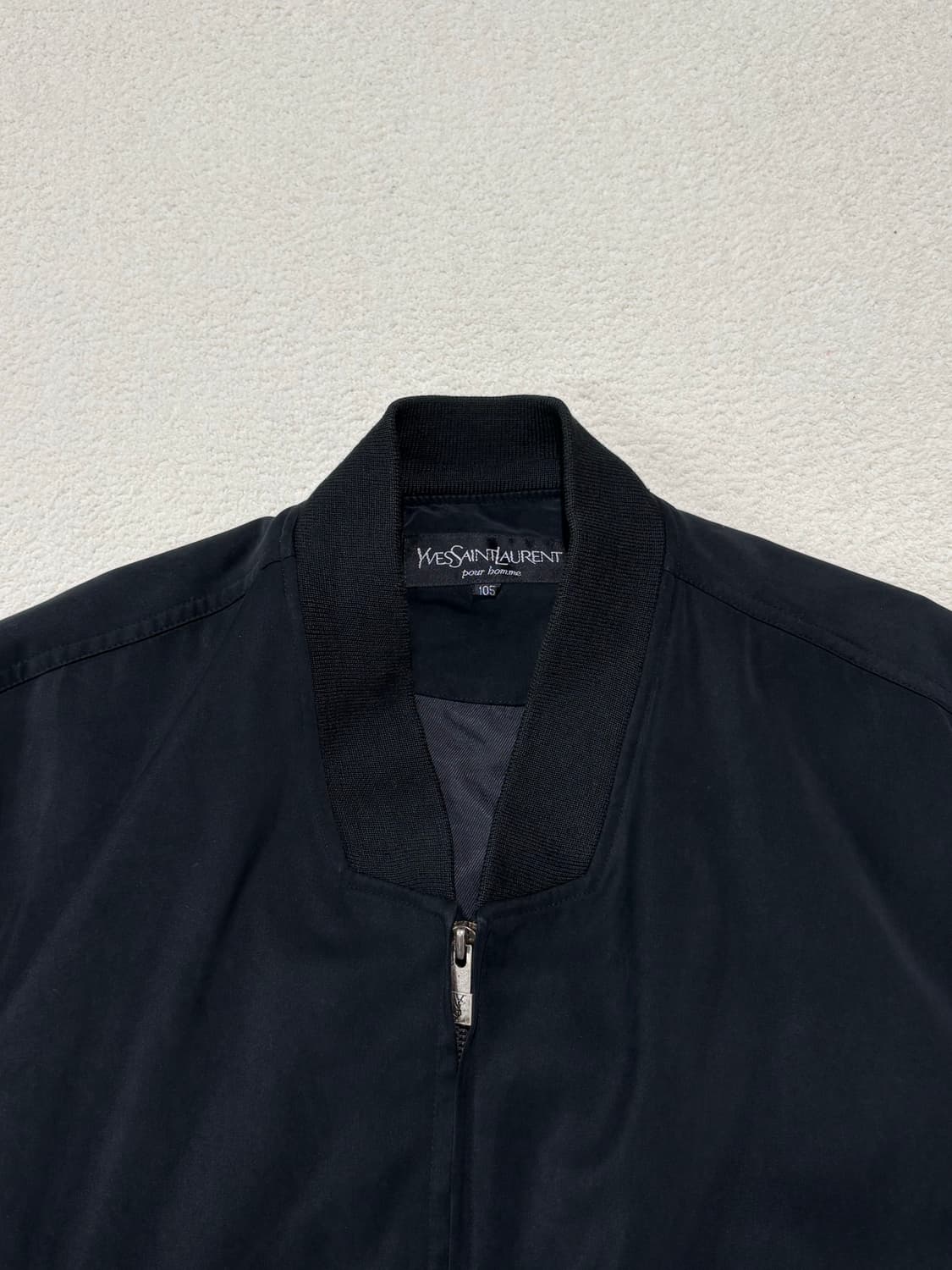 입생로랑 스웨이드 블루종 자켓 105 상품이미지2