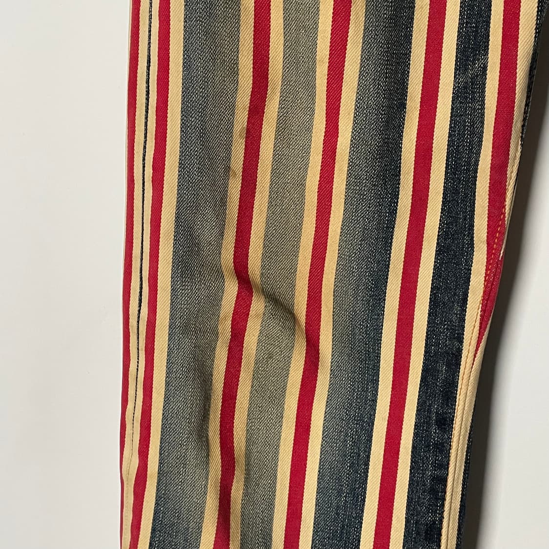 에드윈 505ss4 멀티 스트라이프 부츠컷 데님팬츠 (onp.03)   상품이미지9