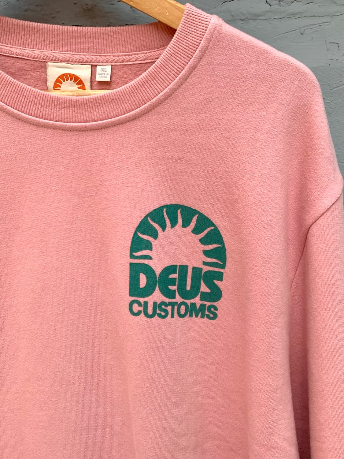 데우스 맨투맨 (pink) 상품이미지3