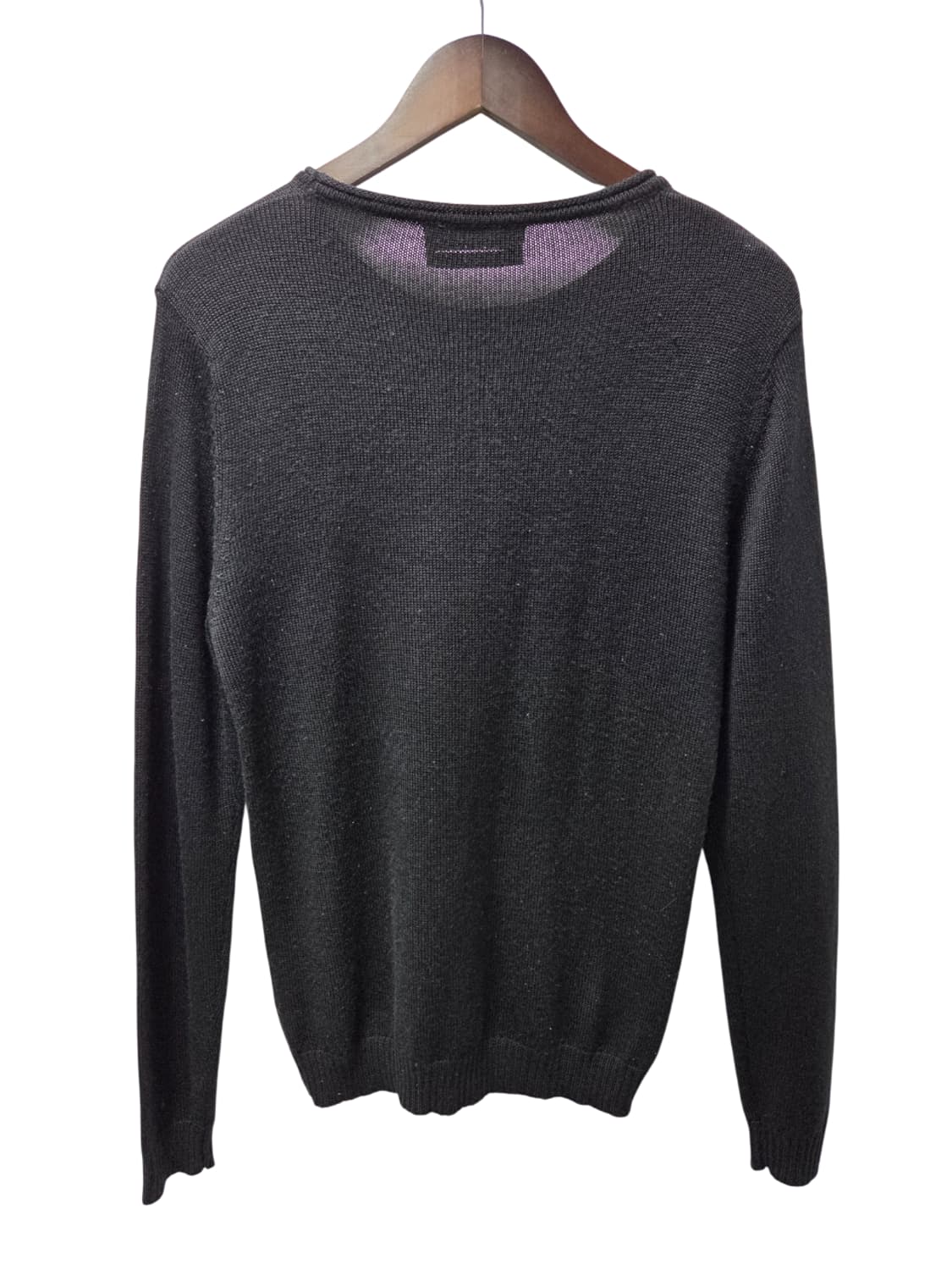 입생로랑 검정 울 니트 상품이미지2