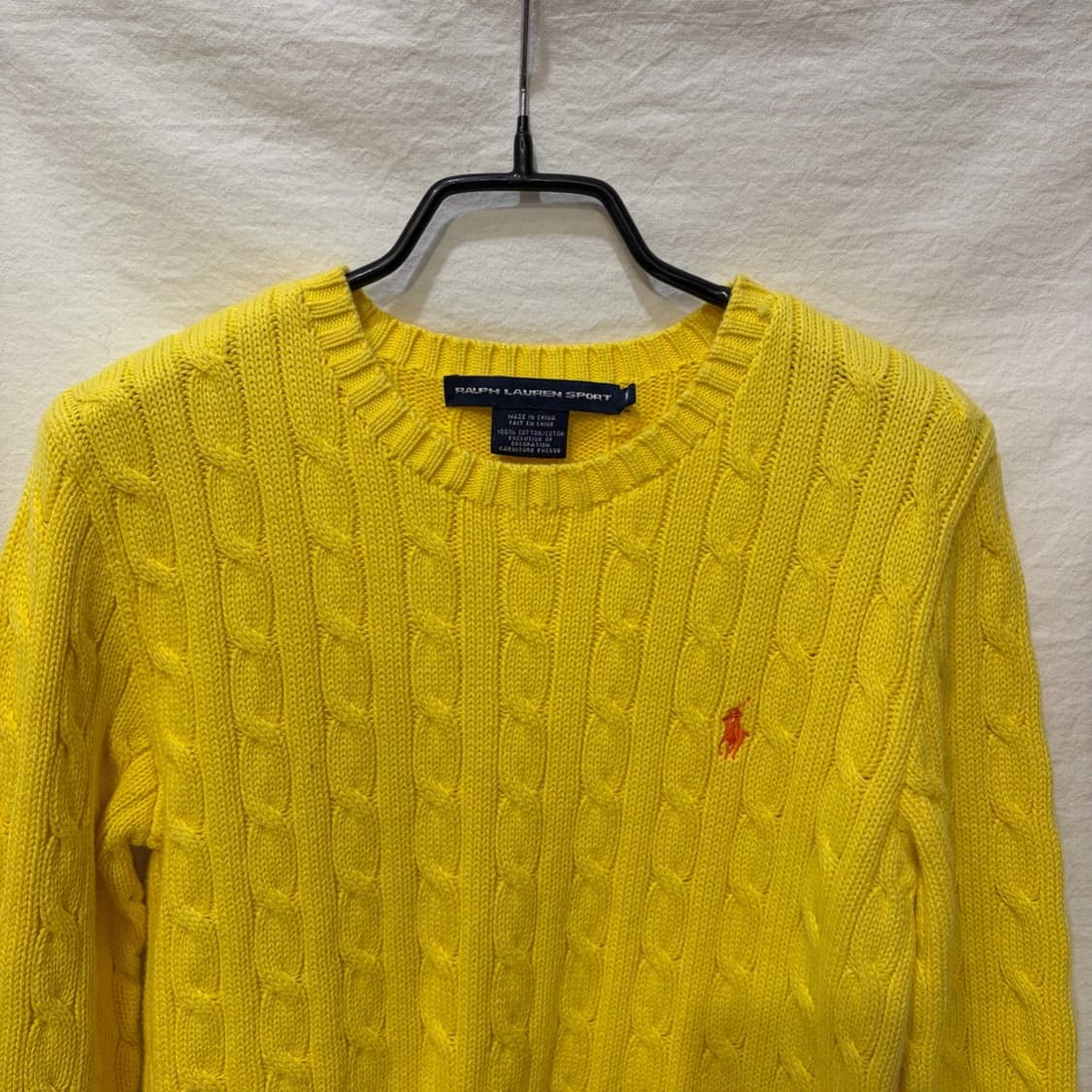 폴로 랄프로렌 꽈배기 케이블 라운드 니트 상품이미지2