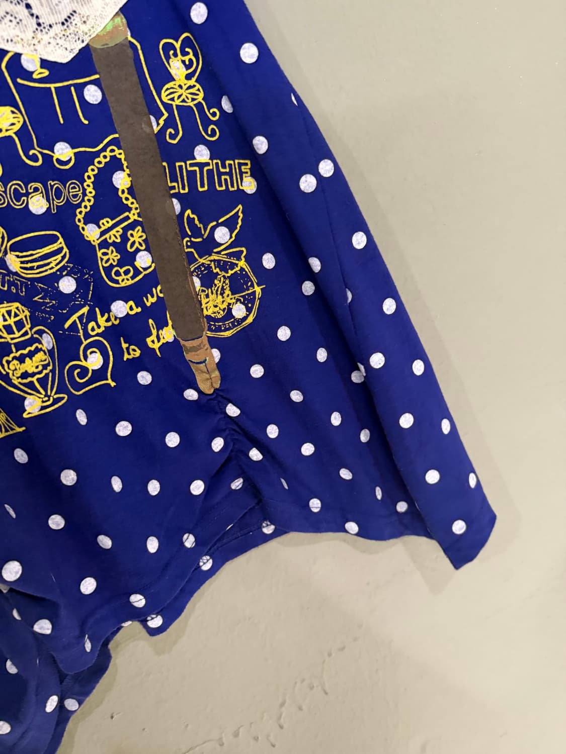 kitsch printing detail dot top 상품이미지9
