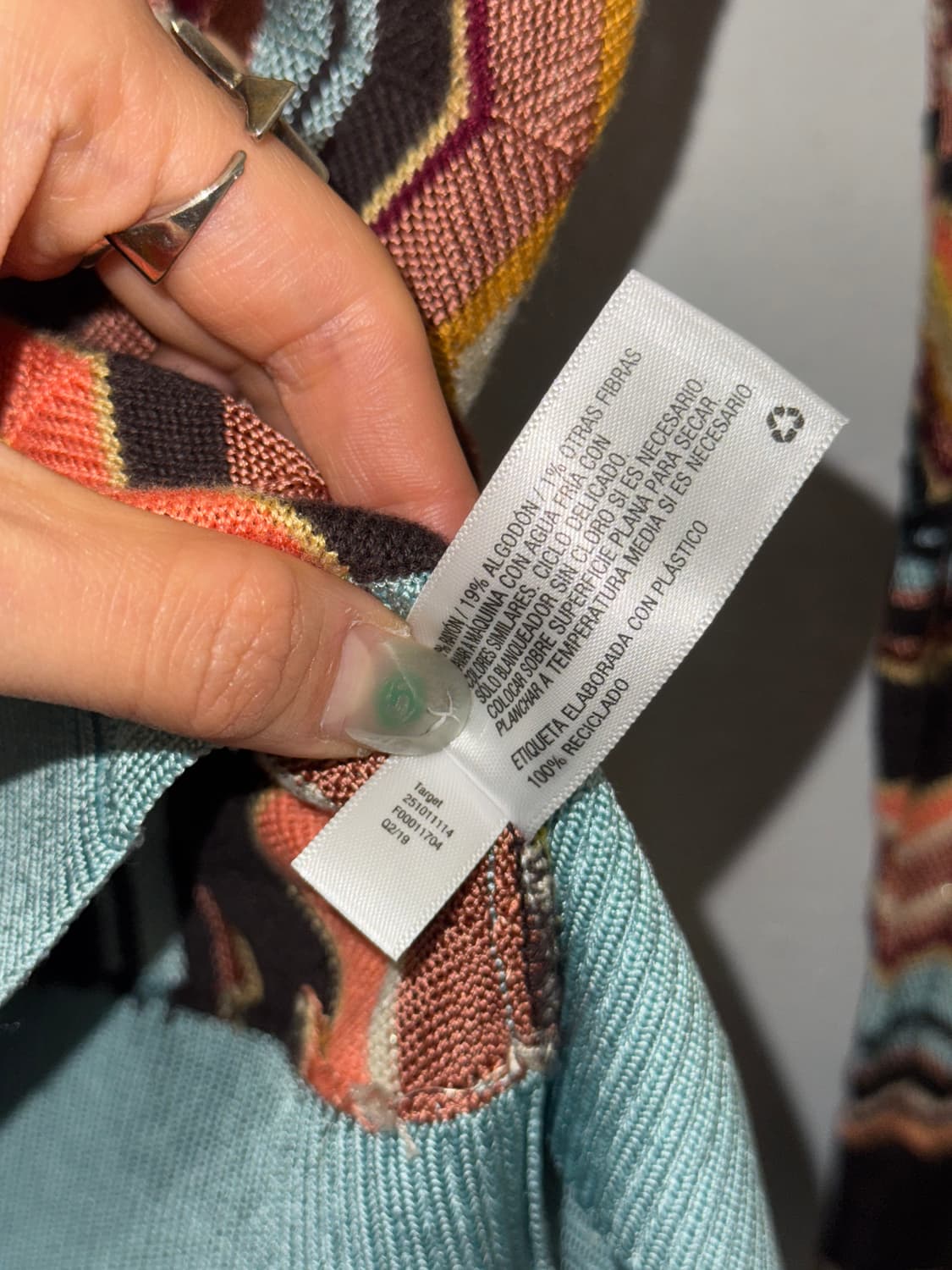 Missoni 미쏘니 멀티컬러 패턴 가디건 상품이미지5