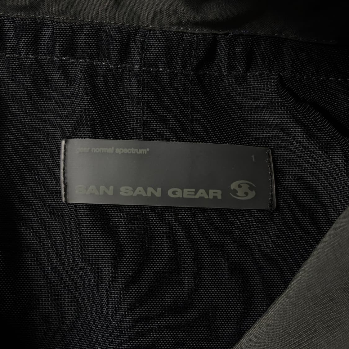 San san gear  산산기어 나일론 웨빙 차콜 자켓  상품이미지7