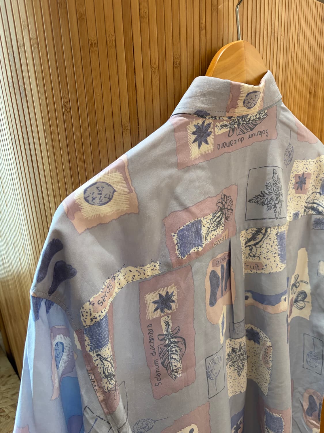 80s CLUB D'AMINGO Pattern Shirt 상품이미지8