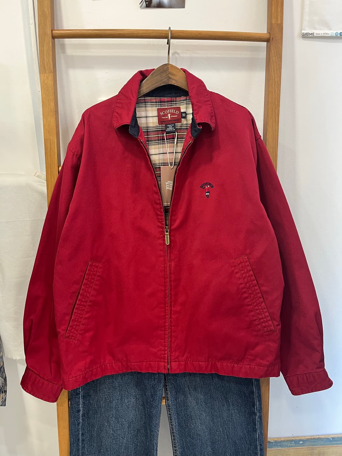 스코필드 클래식 해링턴 자켓 상품이미지1