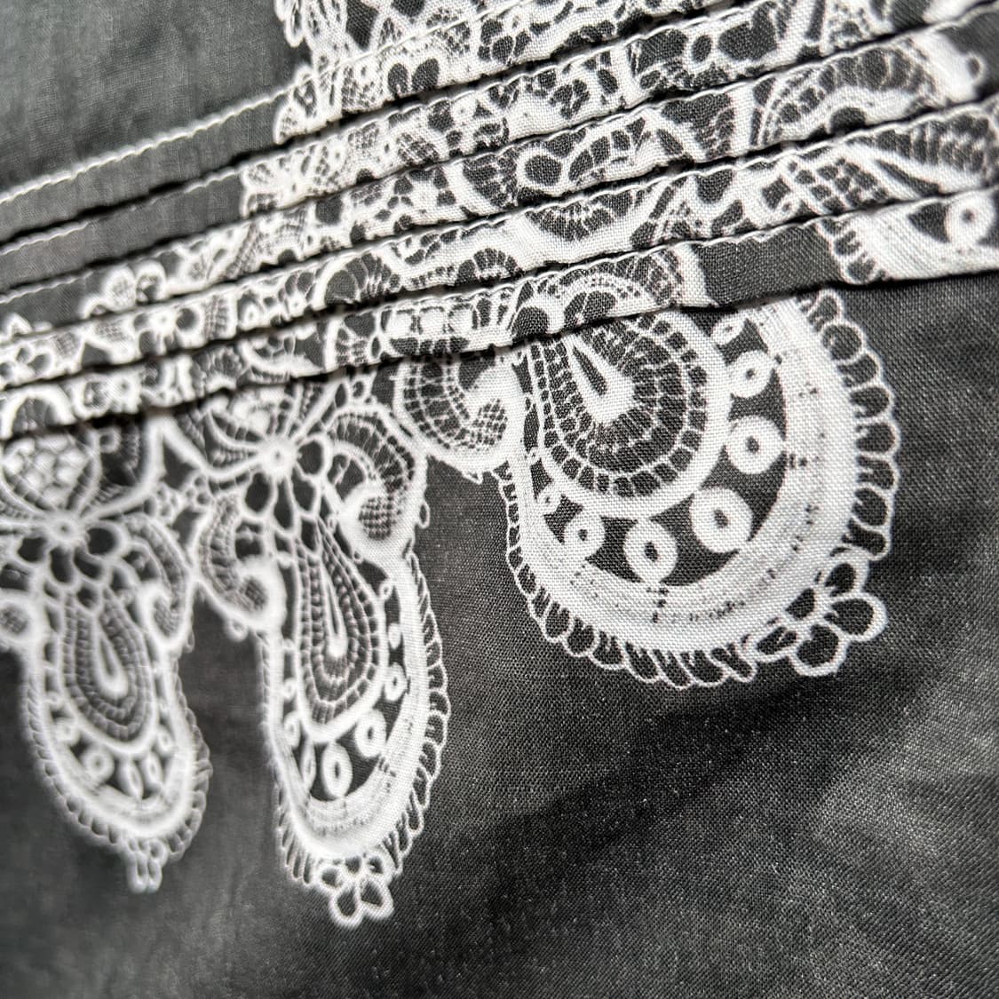 Ethnic Pattern Ruffle Transformed Skirt  상품이미지5