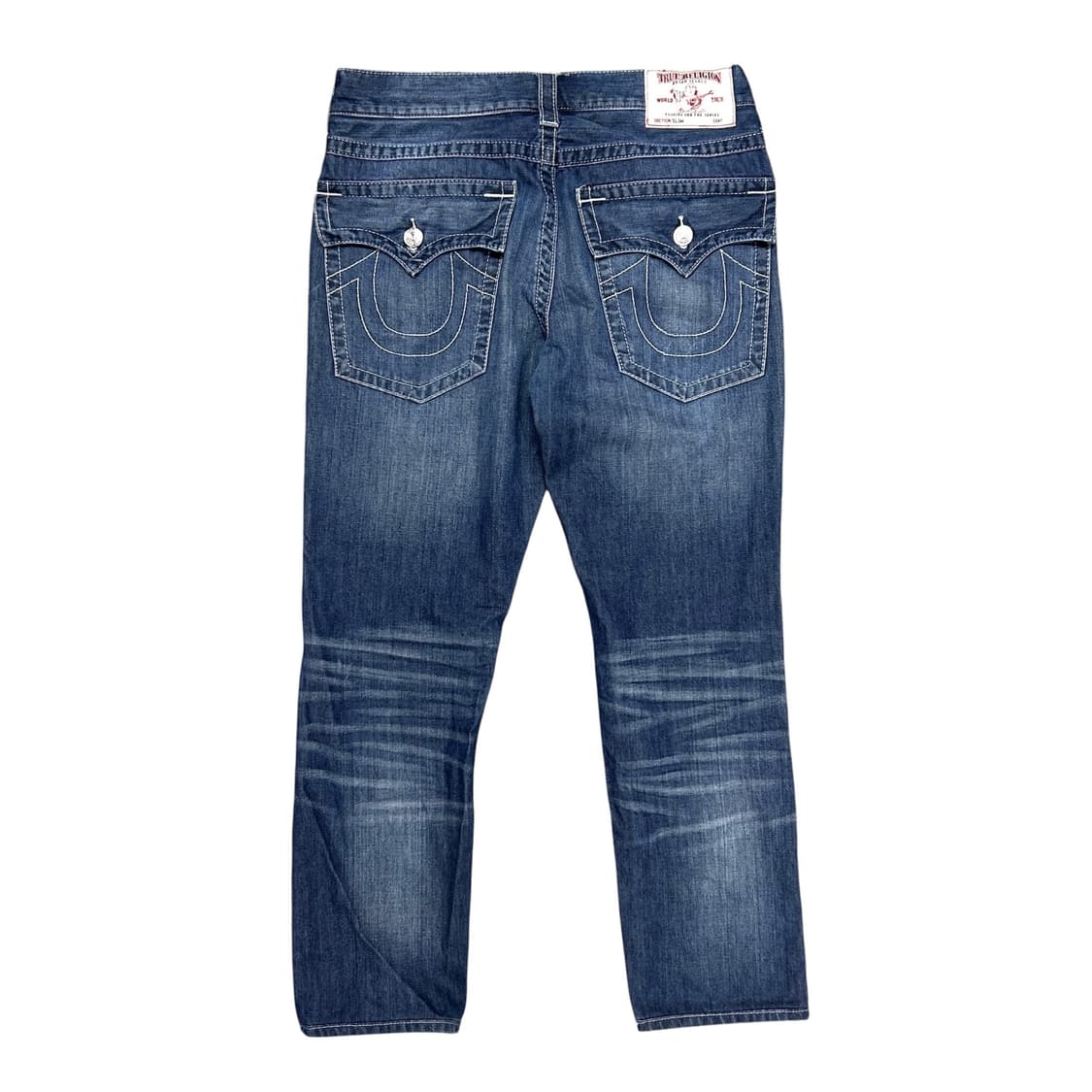 트루릴리전 섹션 슬림 스티치 데님팬츠(34) 상품이미지1