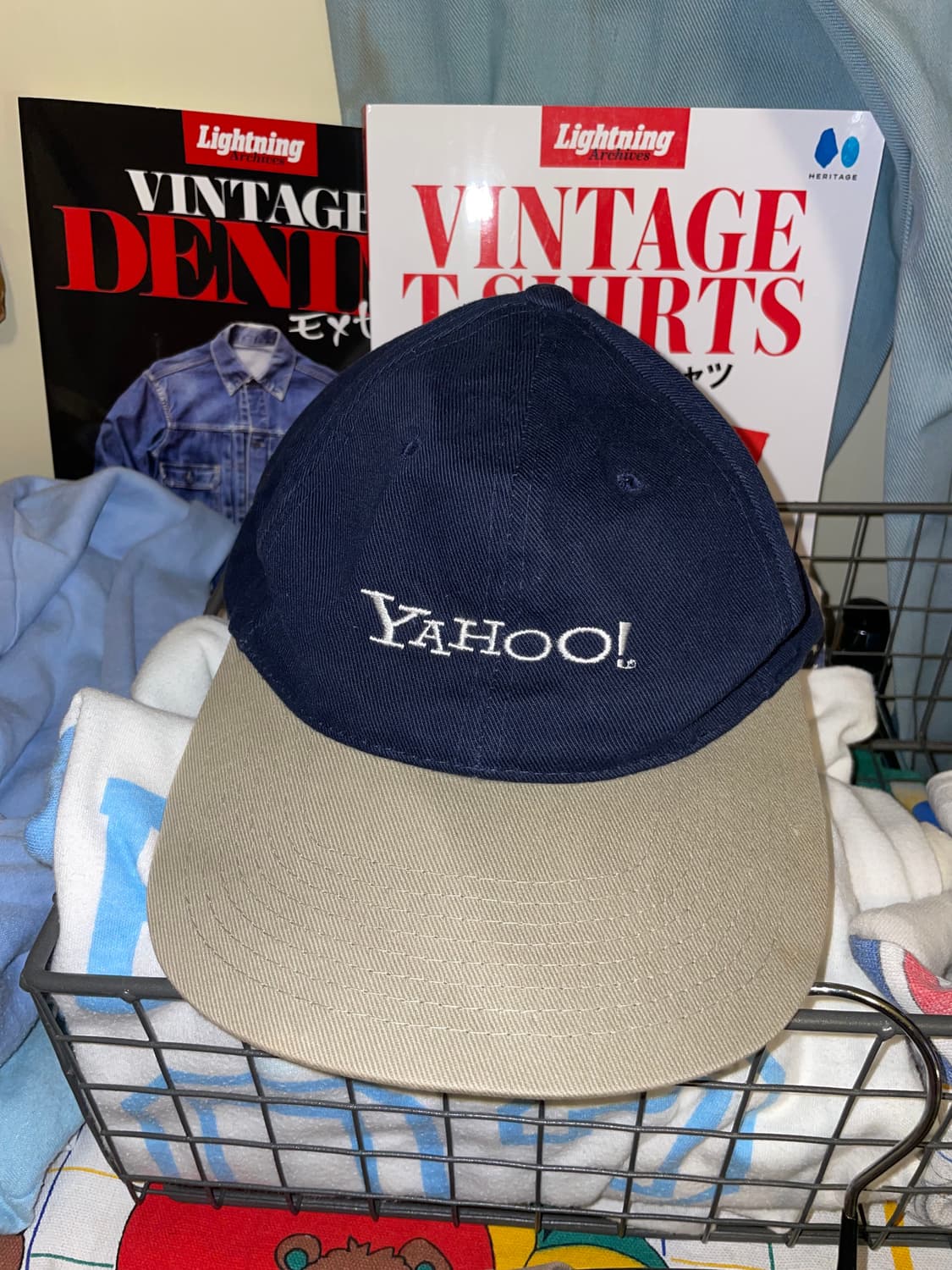 1990-00's Vintage  Yahoo! Dot-com Cap 상품이미지7