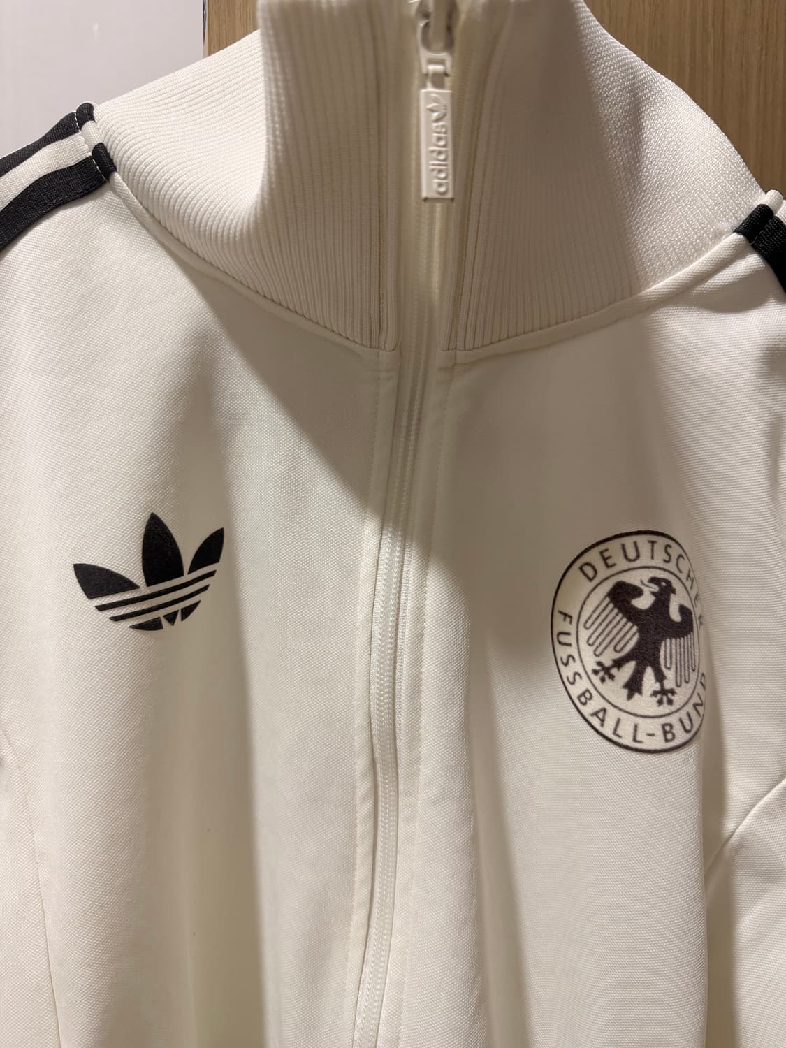 대장져지/아디다스 독일 베켄바우어 트랙 탑 오프 화이트 상품이미지3