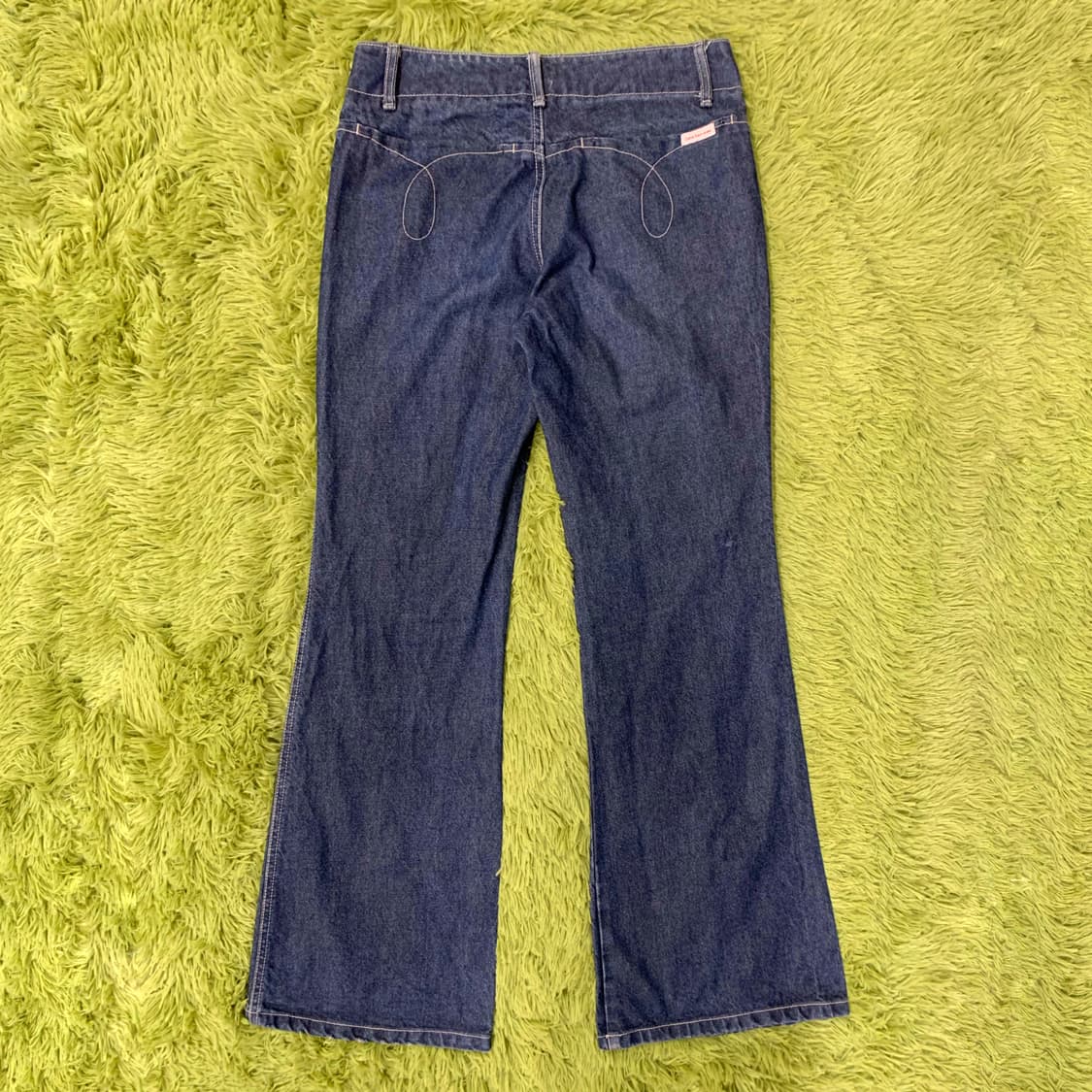 [골반 기준 30] 캘빈 클라인 로우라이즈 플레어 부츠컷 데님팬츠 상품이미지2