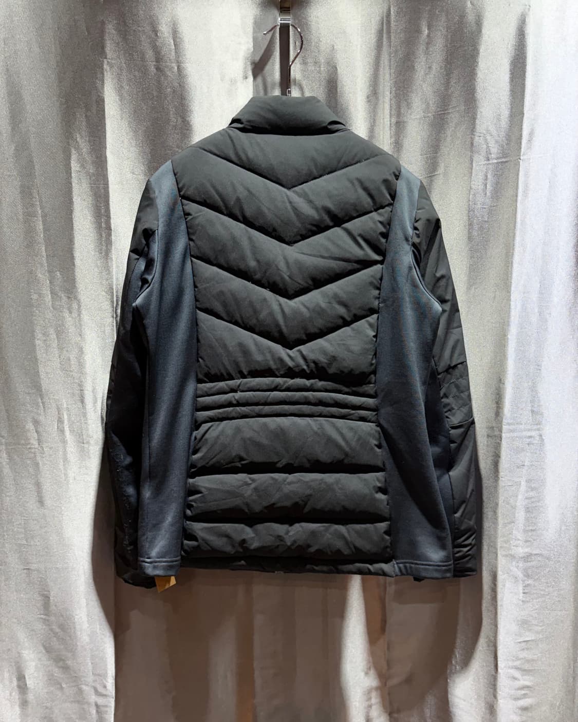 S 에드하디 우먼스 스컬로고 퀼팅 자켓 상품이미지3