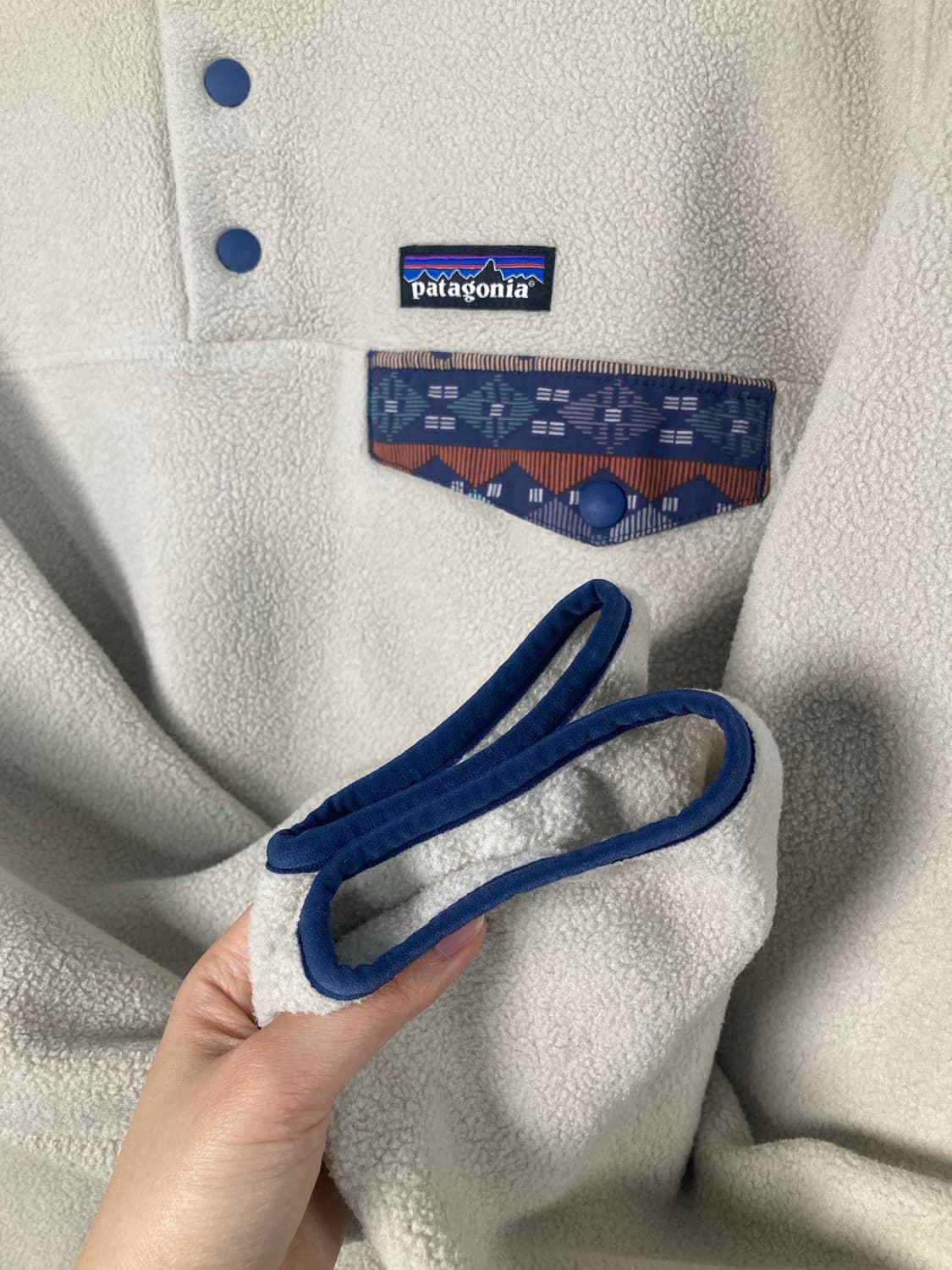 파타고니아 신칠라 오트밀/아즈텍 (M) 상품이미지4