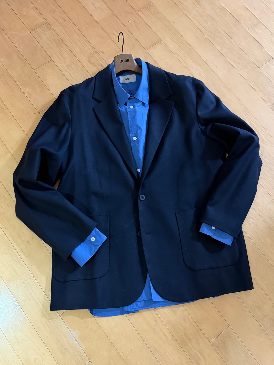 [디그레] 테르미니 자켓 + 노팅힐 셔츠 세트 상품이미지1