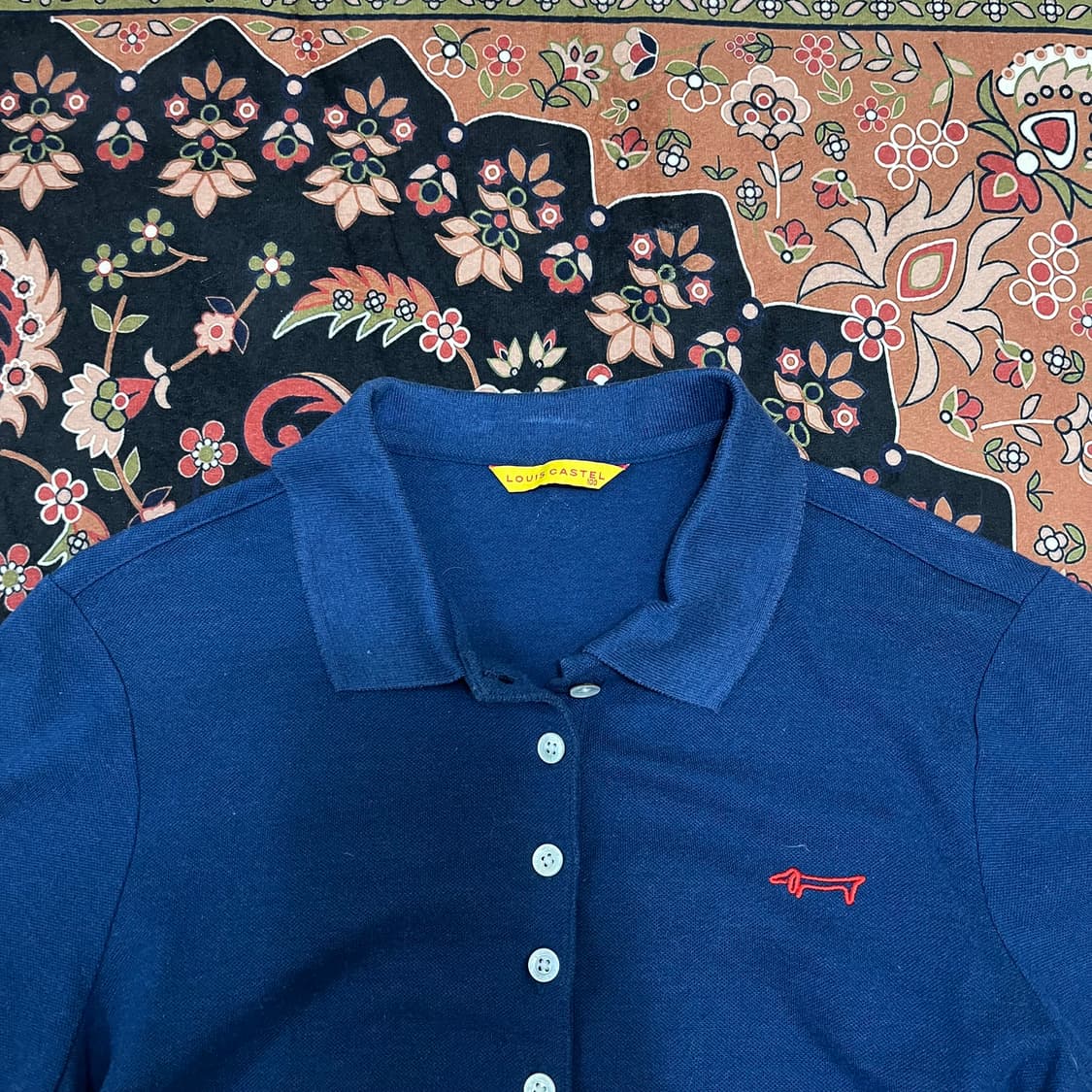 루이까스텔 여성 골프 반팔 카라티 L/100 상품이미지2