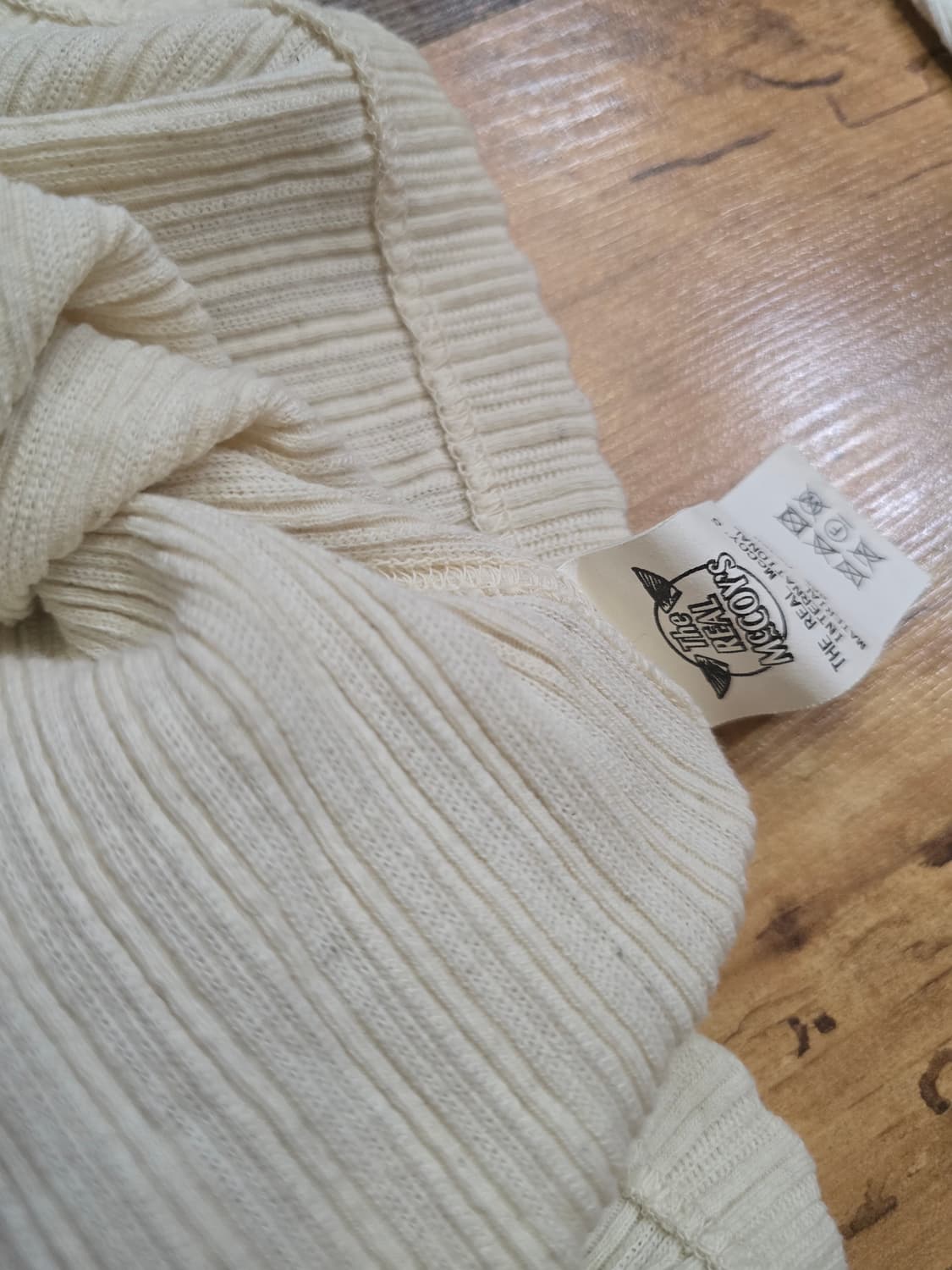 리얼맥코이 긴팔티셔츠 판매합니다  상품이미지3