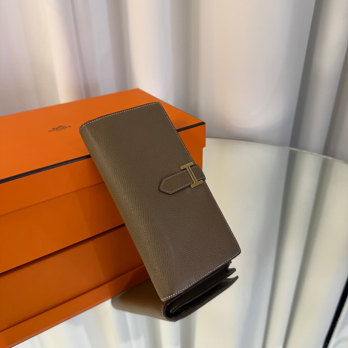 에르메스 베안 장지갑 에토프 Y각인 상품이미지2