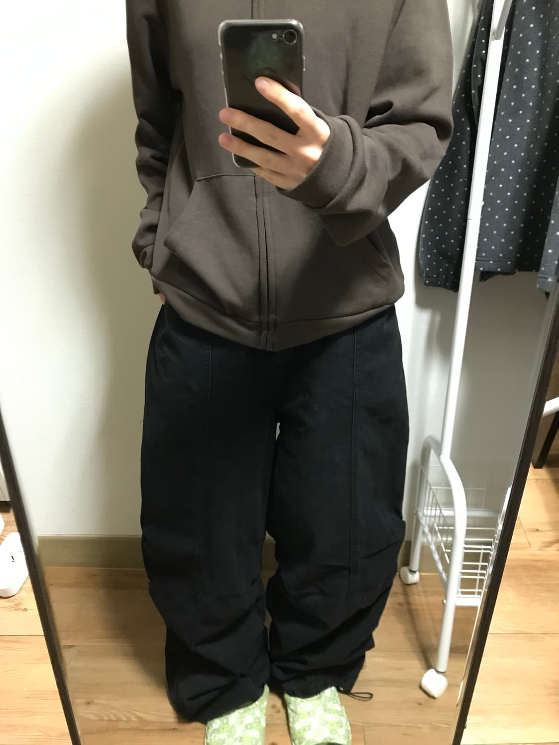 피치블랙셔링팬츠 상품이미지2