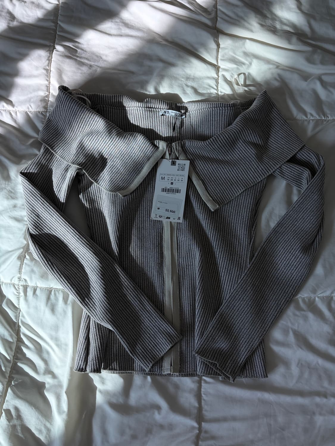 자라 러브드 오프숄더 새상품 상품이미지3