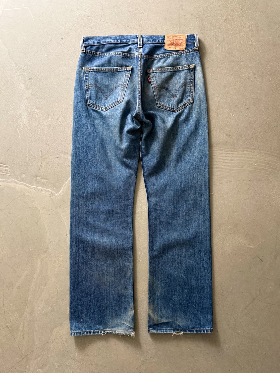 Vintage Levi's 501 Washing Denim Pants 상품이미지2