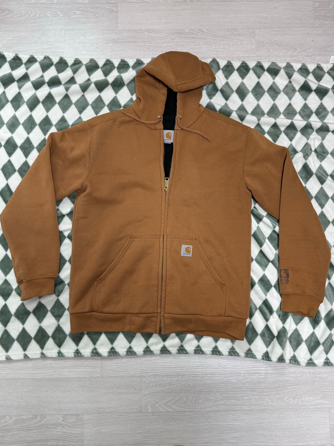 칼하트 후드집업 브라운 s 상품이미지2