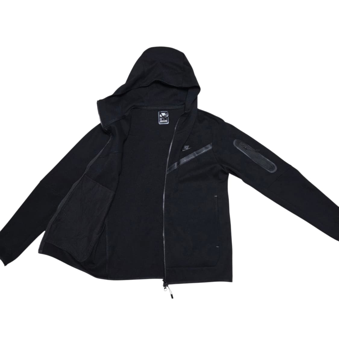Nike 나이키 테크플리스 블랙 후드 집업 자켓 상품이미지2