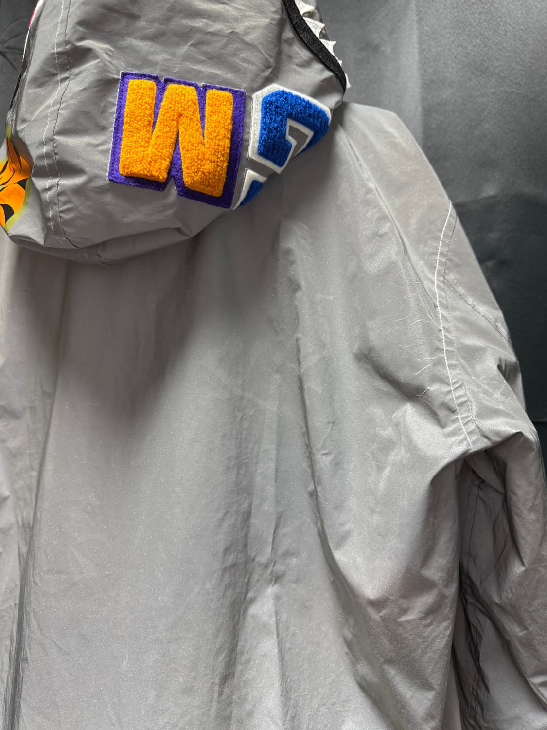 (실버) 베이프 리플렉터 샤크자켓 #bape #바람막이 #샤크 #스카치 상품이미지7