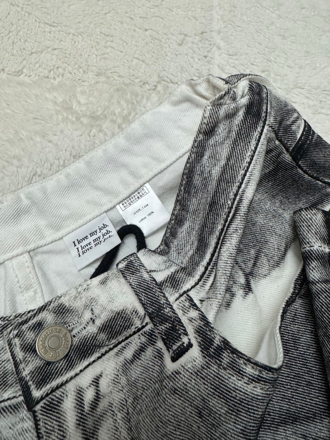 더미스테리어스호텔 크랙 가터 벨트 팬츠 상품이미지2