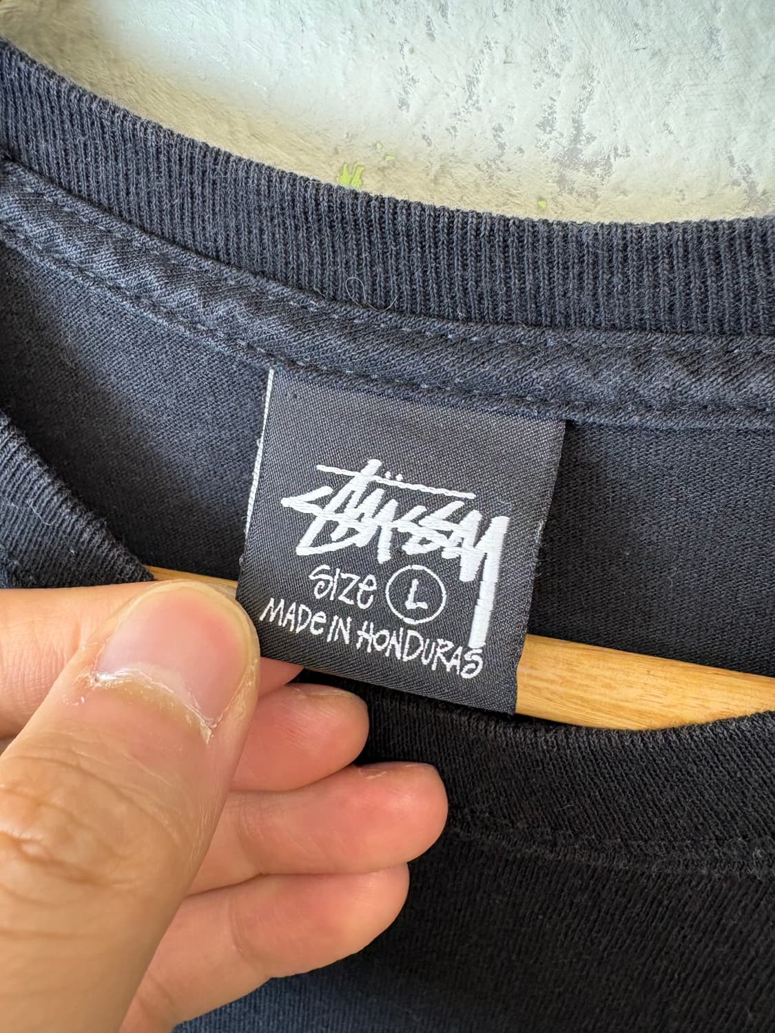 스투시 키튼 블랙 반팔티 상품이미지5