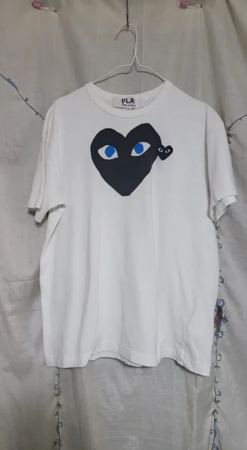 꼼데가르송 블루아이 반팔 xl 상품이미지1