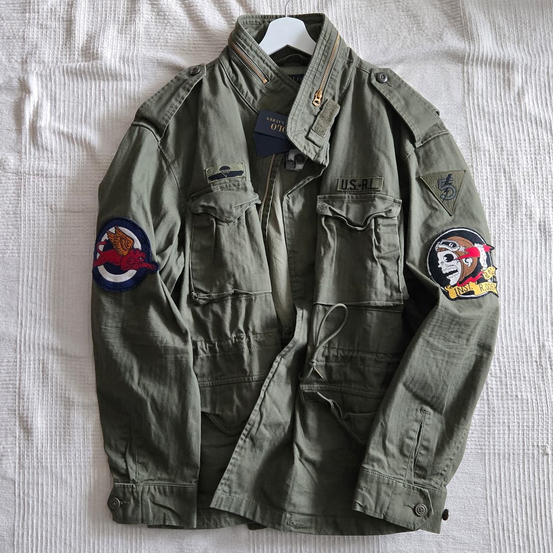 new 폴로 랄프로렌 M65 야상 자켓 1XTB 상품이미지1