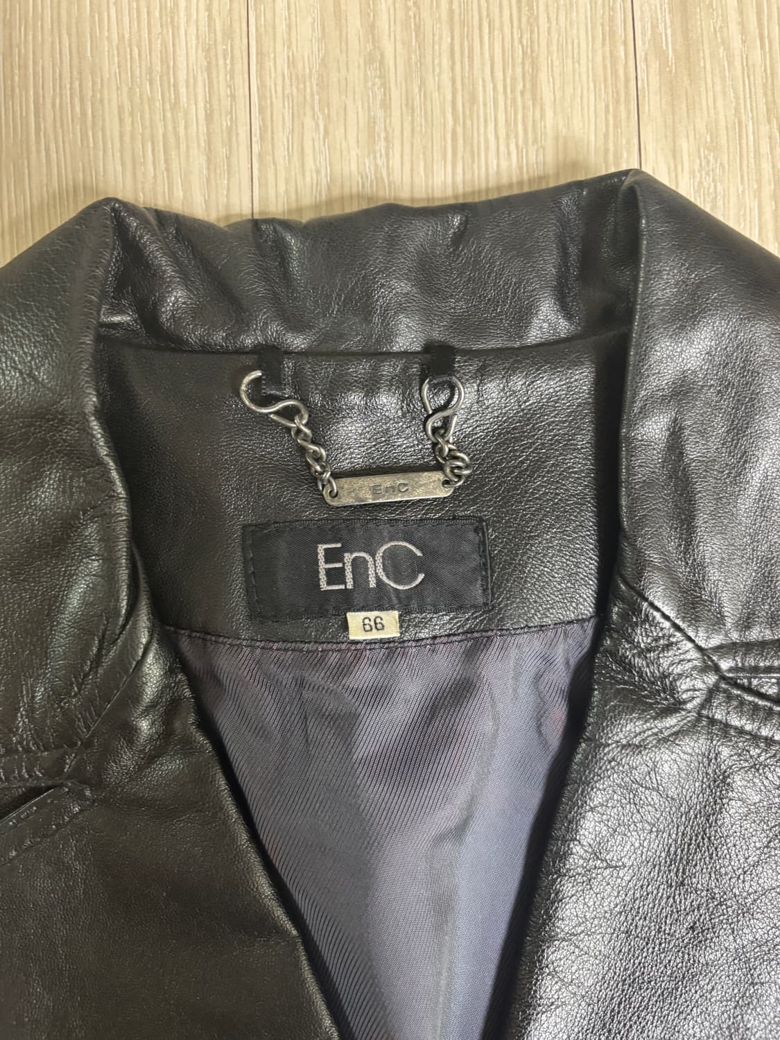 EnC 가죽 자켓 상품이미지3