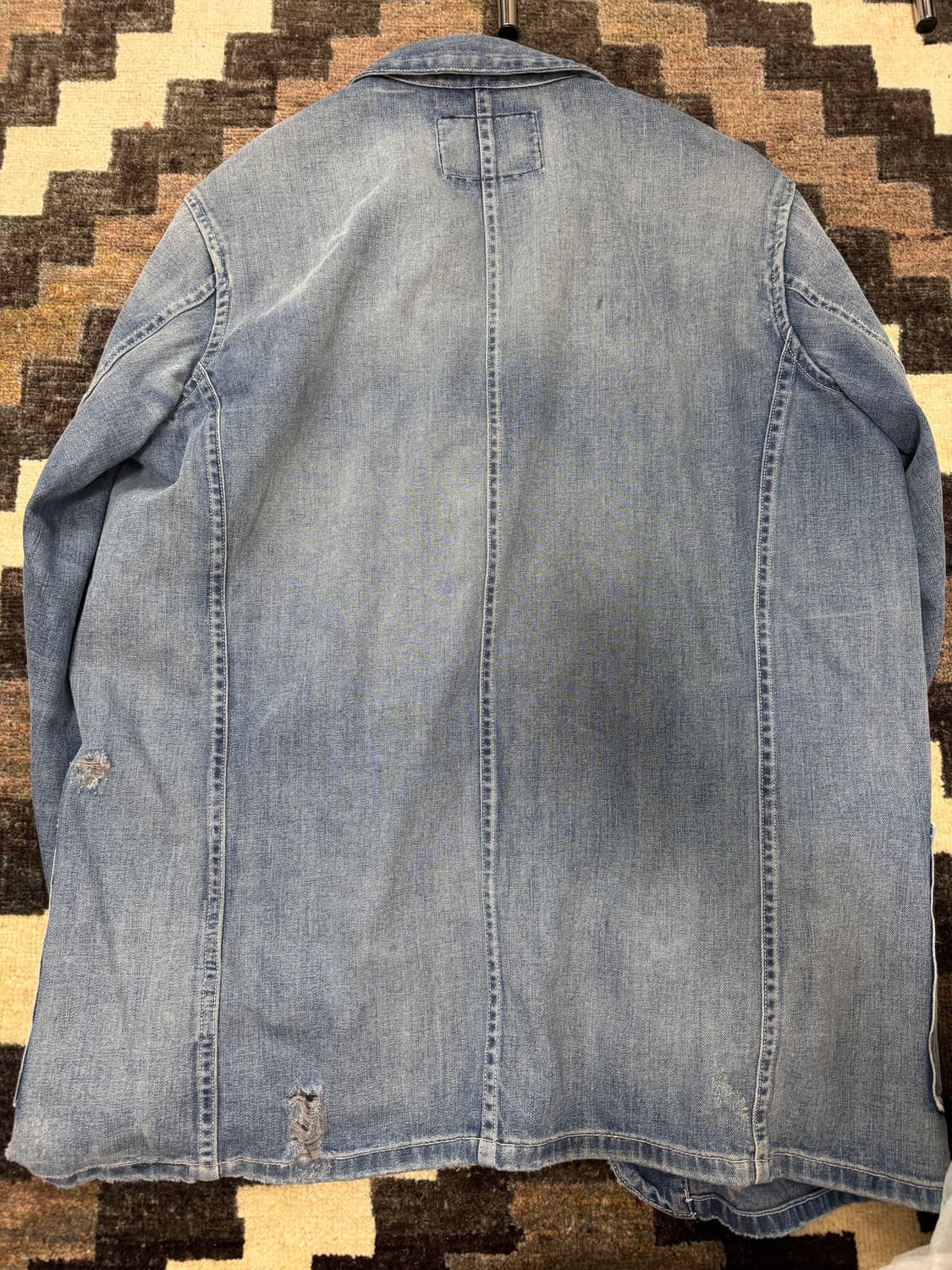 LVC 리바이스 페인티드 데님 초어 자켓 L rrl 상품이미지5