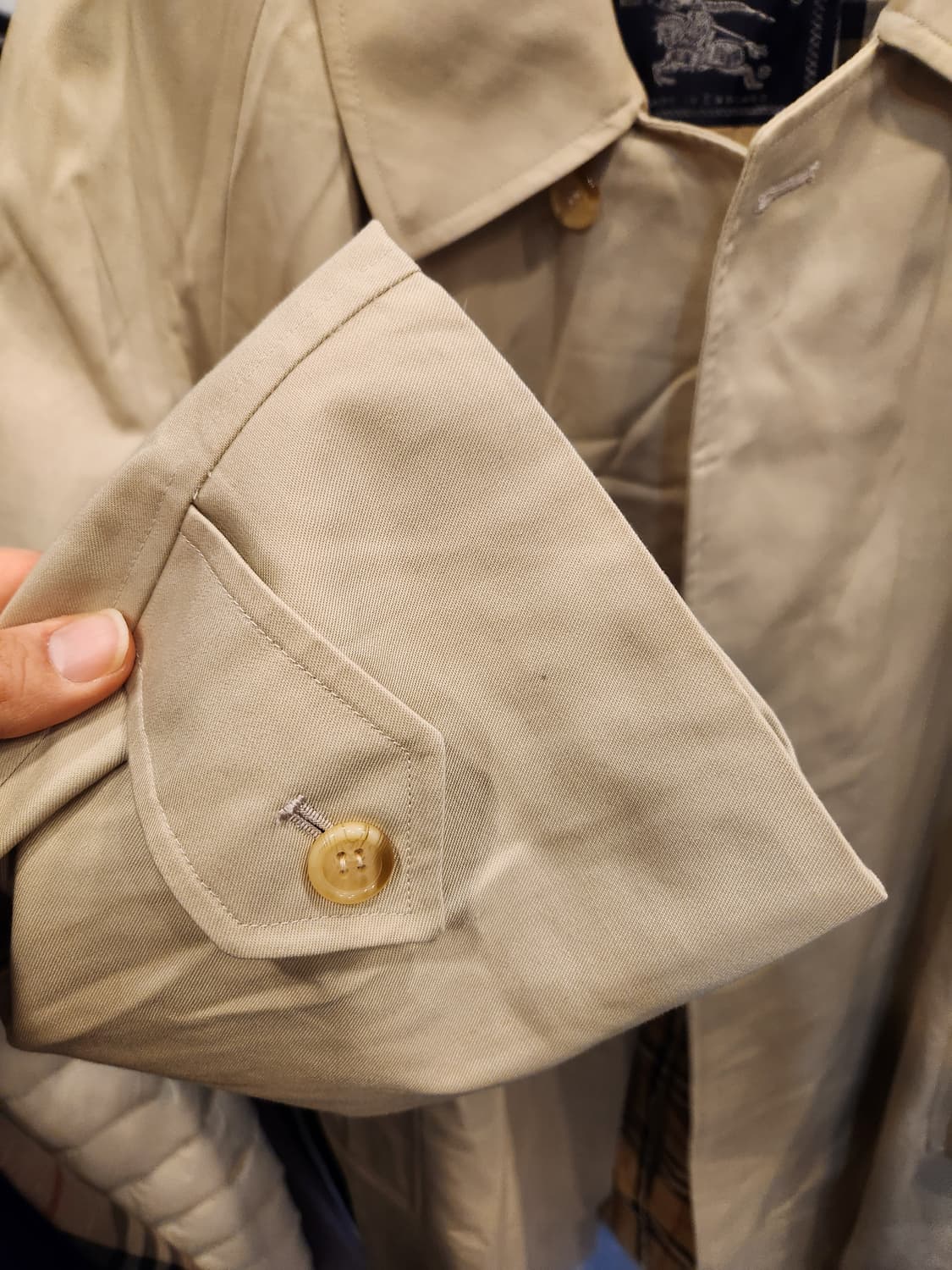 버버리 싱글코트 상품이미지6